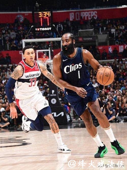 哈登23+8快船虐76人5连胜 步行者送奇才11连败